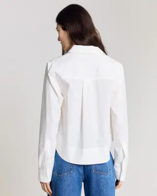 Chemise West blanc naturel — photo 4
