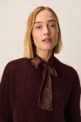 Foulard Nwilly Cravate Choco — photo 3