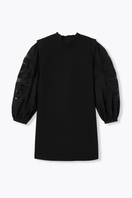 Robe sweat effet superposé