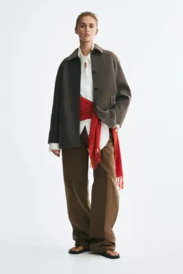 Manteau 3/4 - Taupe foncé — photo 2