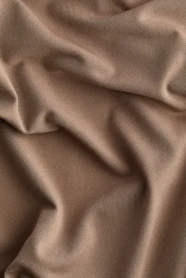 Top à col cheminée avec manche unique - Beige — photo 4