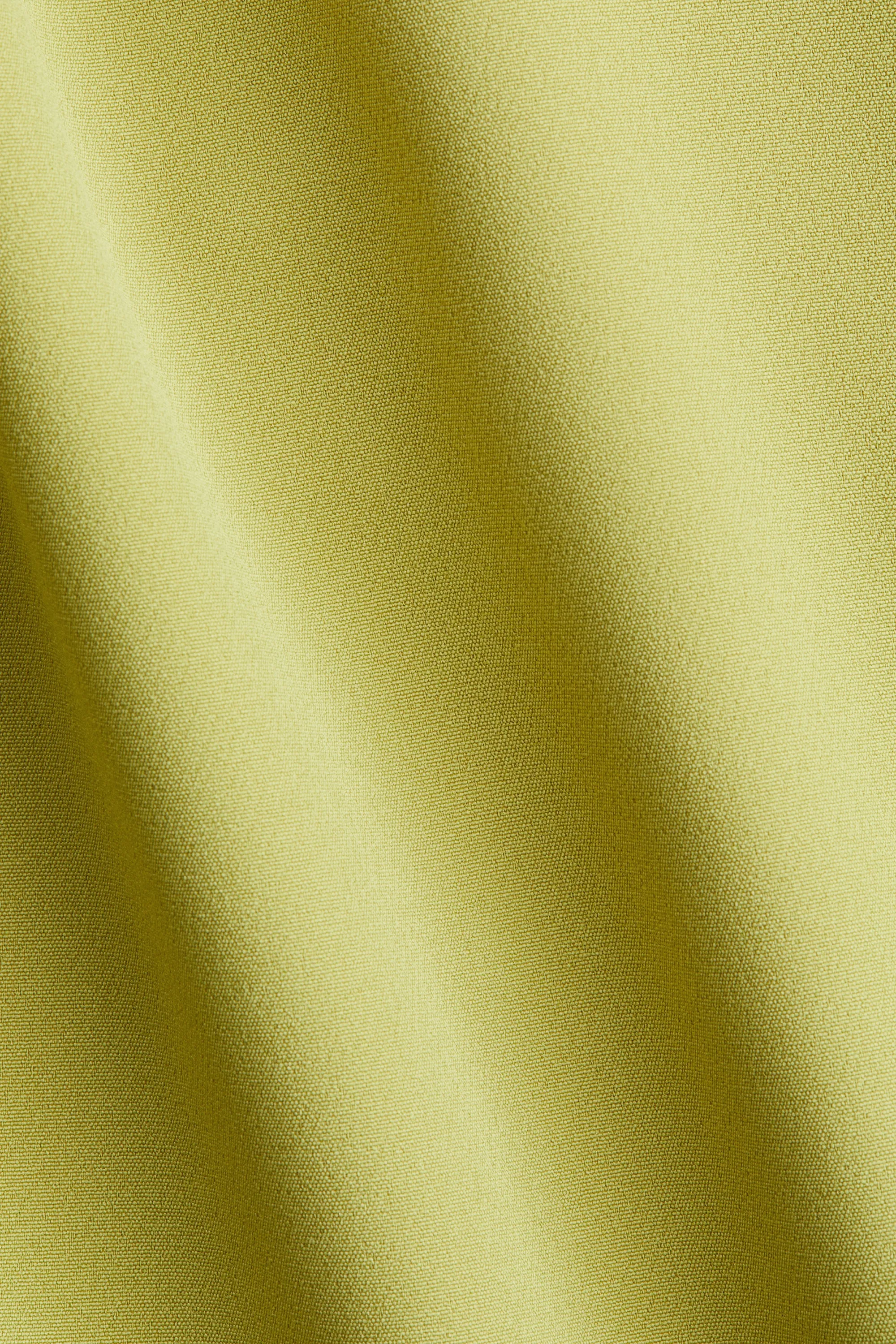 Robe droite - Vert-jaune