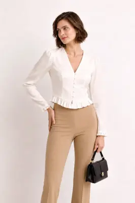 Regina Silk Blouse — photo 1