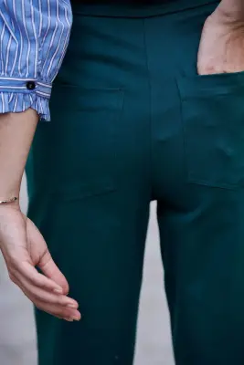 Pantalon Perine émeraude – Almae — photo 4