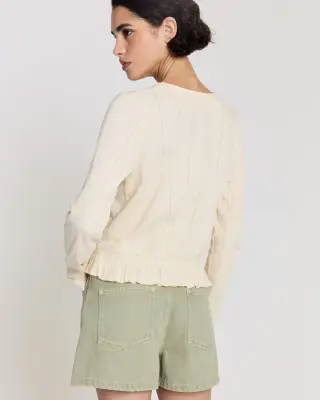 Short Triomphe olive — photo 3