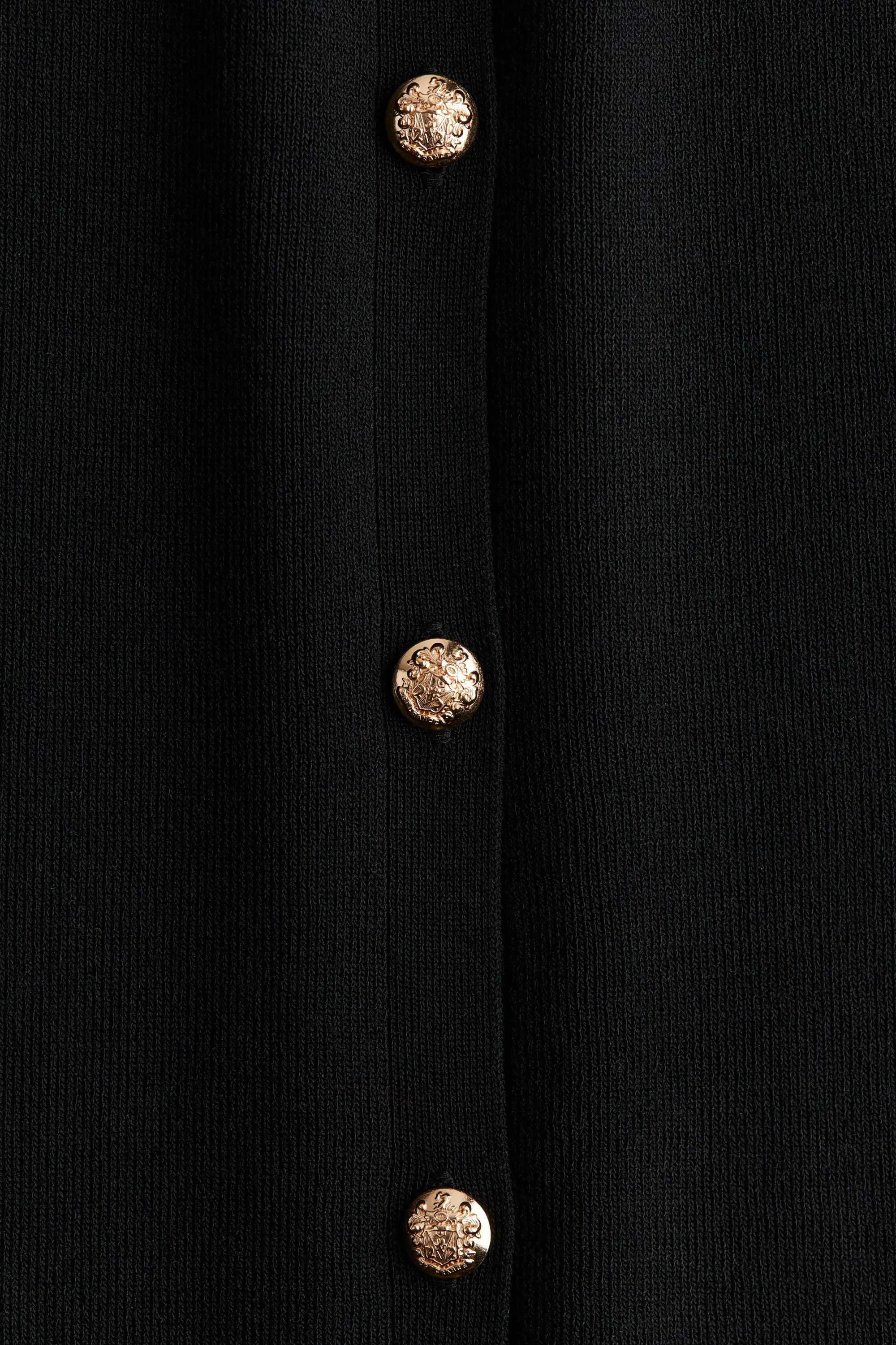 Robe en maille - Noir
