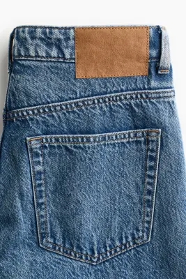 Wide High Jeans - Bleu denim — photo 5