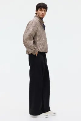 Chino Loose Fit en coton - Noir — photo 2