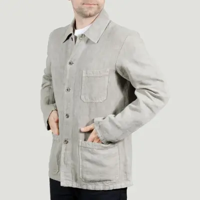 Veste de travail en lin lourd 3L/5C - Cordage — photo 2
