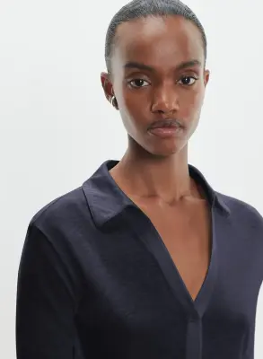 Chemise en coton et cachemire — photo 3