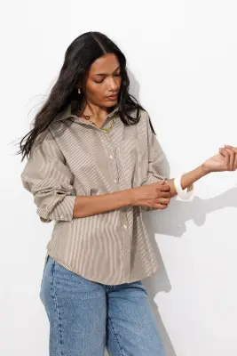 Chemise oversize Femme — photo 2