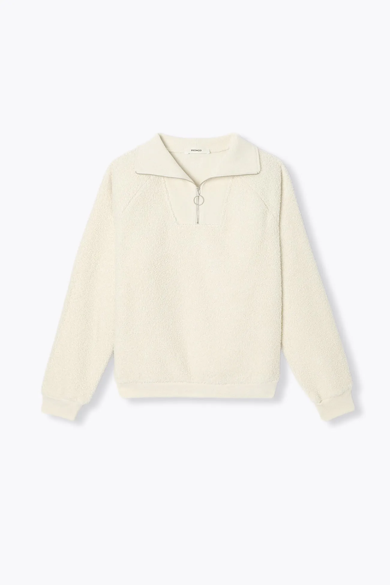Sweat-shirt col camionneur