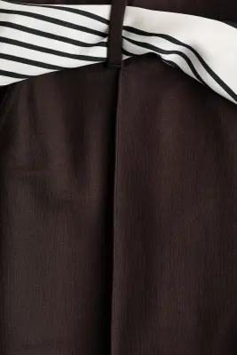 Short chic avec ceinture - Marron foncé — photo 4