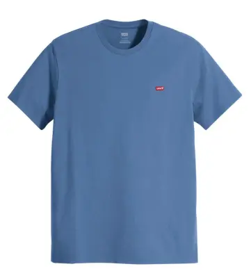LEVIS BIG TEE SHIRT Bleu — photo 2