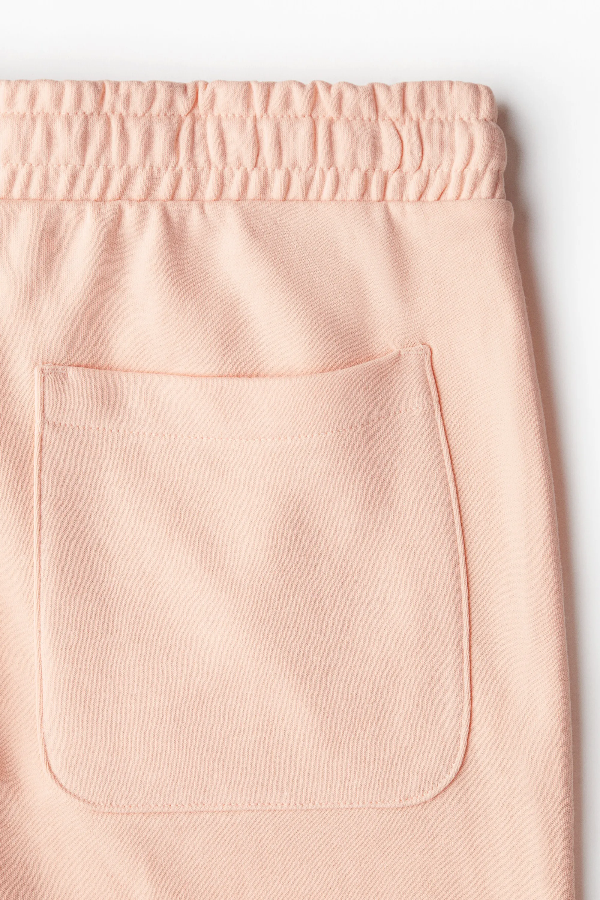 Short Regular Fit en molleton - Rose pêche