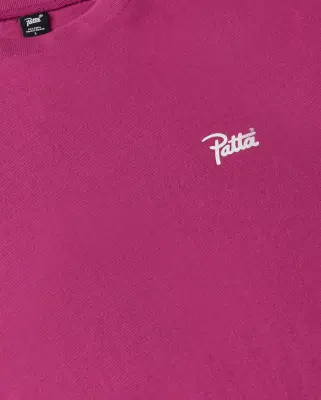 Script Logo T-Shirt Boysenberry — photo 4