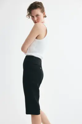 Pantalon Capri chic - Noir — photo 3