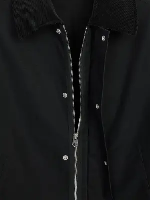 Veste cirée courte - Noir — photo 5