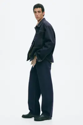 Surchemise en denim - Bleu denim foncé — photo 4