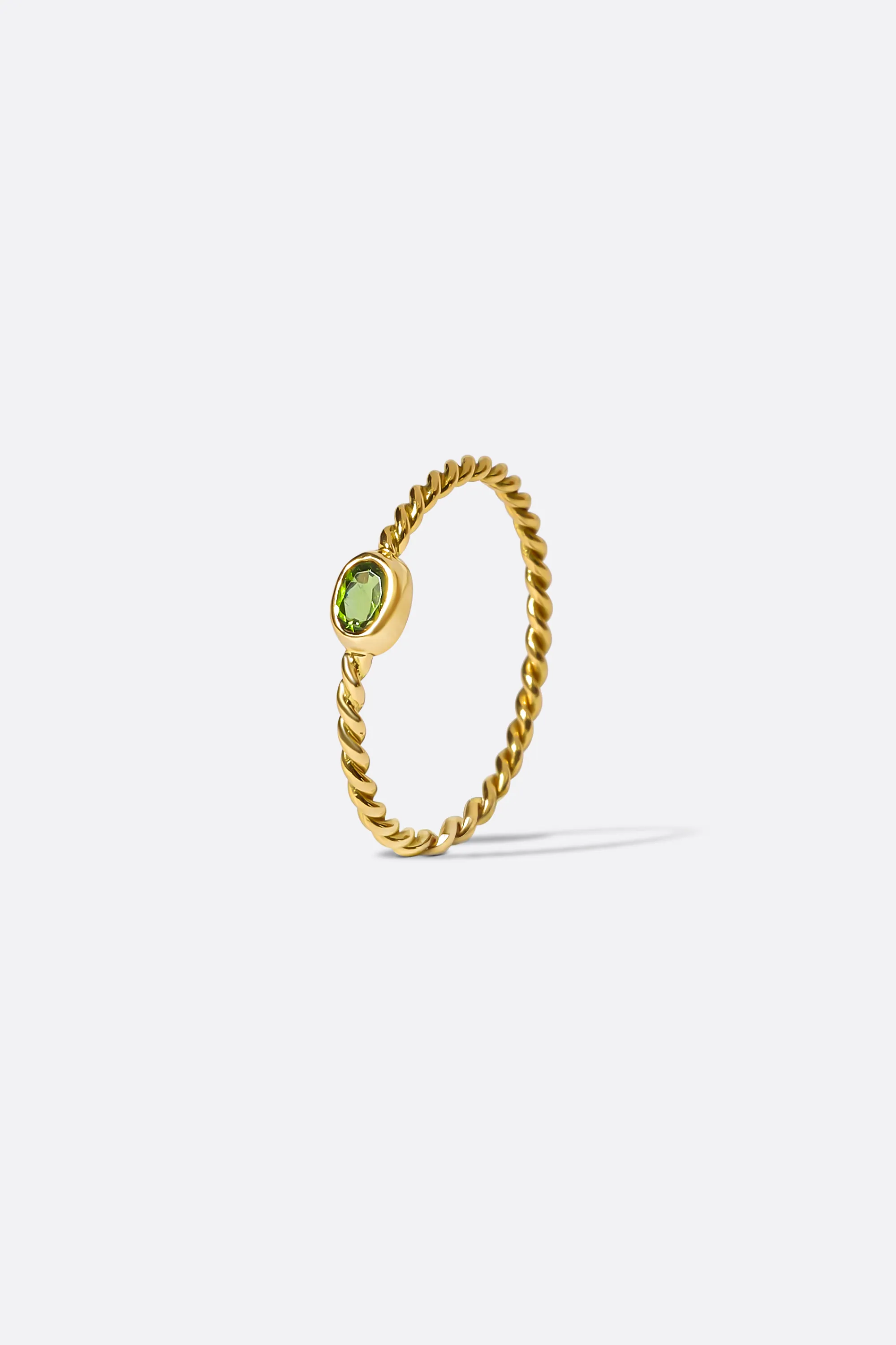 BAGUE CARMEN - Or blanc 18 carats