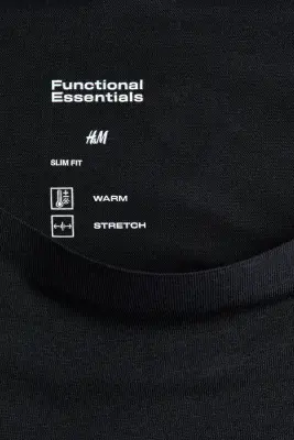Top Warming Slim Fit - Noir — photo 4
