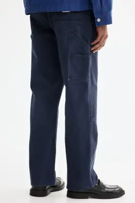 Pantalon Carpenter Regular Fit - Bleu foncé — photo 2