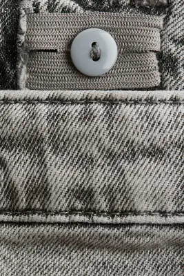 Relaxed Fit Jeans - Gris denim clair — photo 3