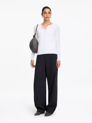 Bottes mi-mollet en cuir - gris — photo 1
