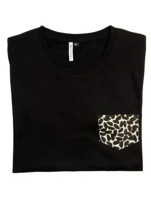 T-shirt unisexe Amok noir – Mamamushi Studio — photo 2