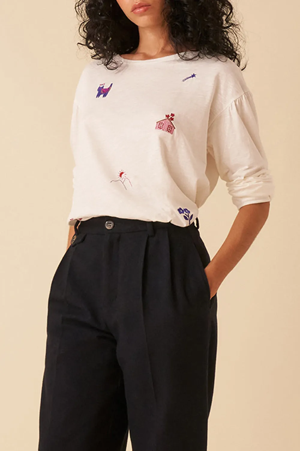 tee-shirt hivy ecru