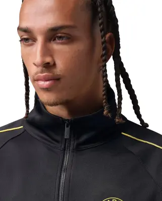 PSG Jordan Tricot Jacket Black — photo 2