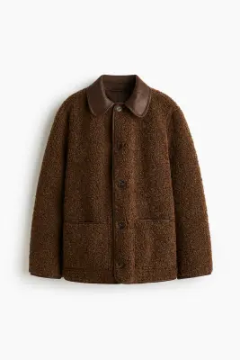 Veste réversible - Marron — photo 5