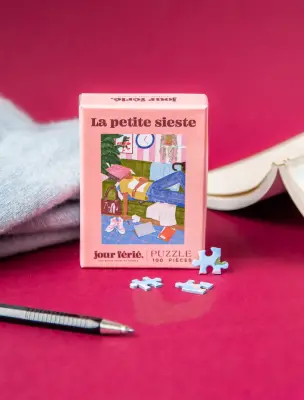 Mini puzzle La petite sieste – 100 pièces – Jour Férié — photo 2
