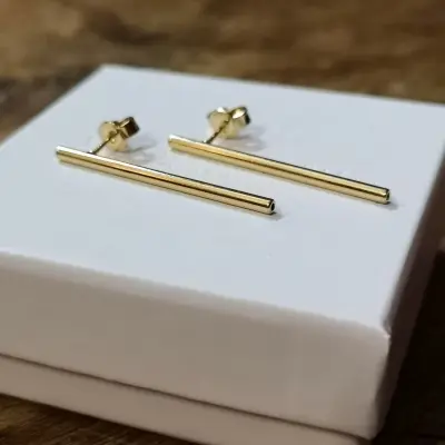 Pinnen, 35 mm stick earrings — photo 3