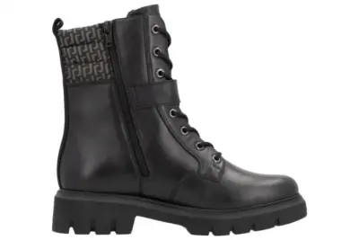 Bottines Remonte D1W71-03 Noires - Lacets Grande Pointure Femme — photo 3