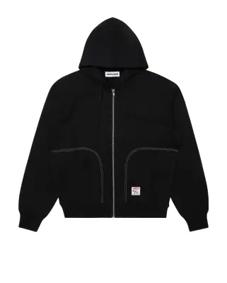 Rider Zip Hoodie Black — photo 1