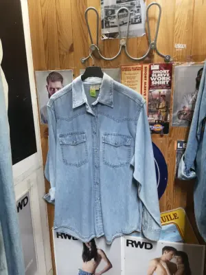 Chemise en jean Cosmos — photo 1