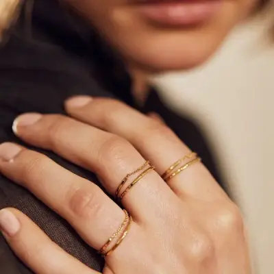 Bague Promesse double – BDM Studio — photo 2