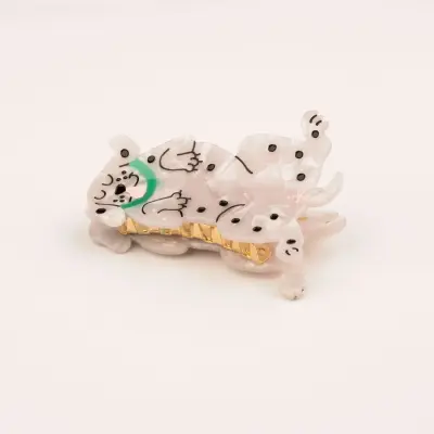 Pince à cheveux Chien Dalmatien Coucou Suzette — photo 3