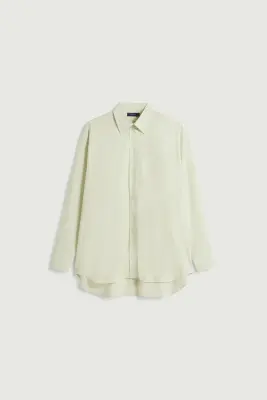 CHEMISE CARLOTTA VERT PÂLE — photo 4