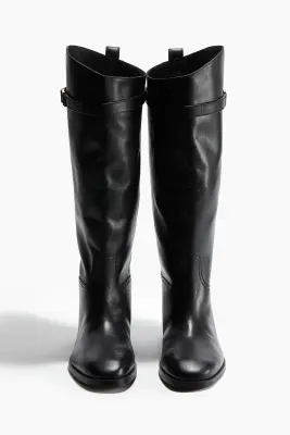 Bottes de hauteur genou - Noir — photo 1