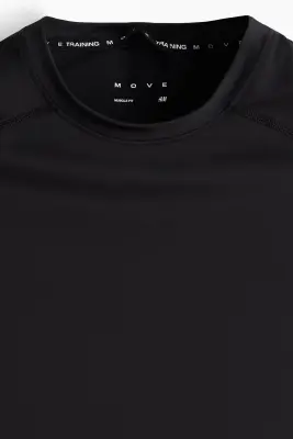 T-shirt de sport Compression Fit DryMove™ - Noir — photo 2