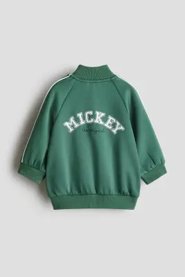 Survêtement imprimé - Vert foncé/Mickey — photo 1