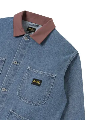 Coverall Jacket 70s Stone Denim — photo 3