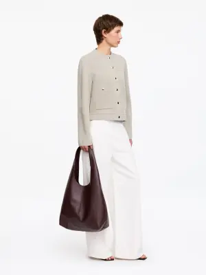 Gilet en coton - Beige — photo 1