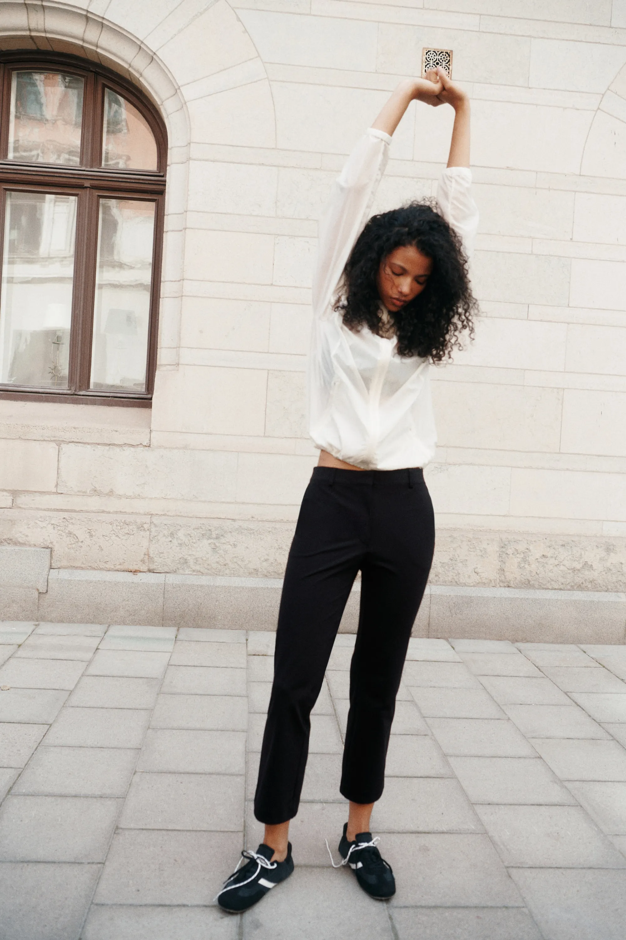 Pantalon chic 7/8 - Noir