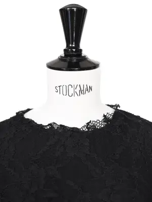 Top COMING SOON en dentelle et soie noir NEUF Px boutique 197€ Taille 36 — photo 3