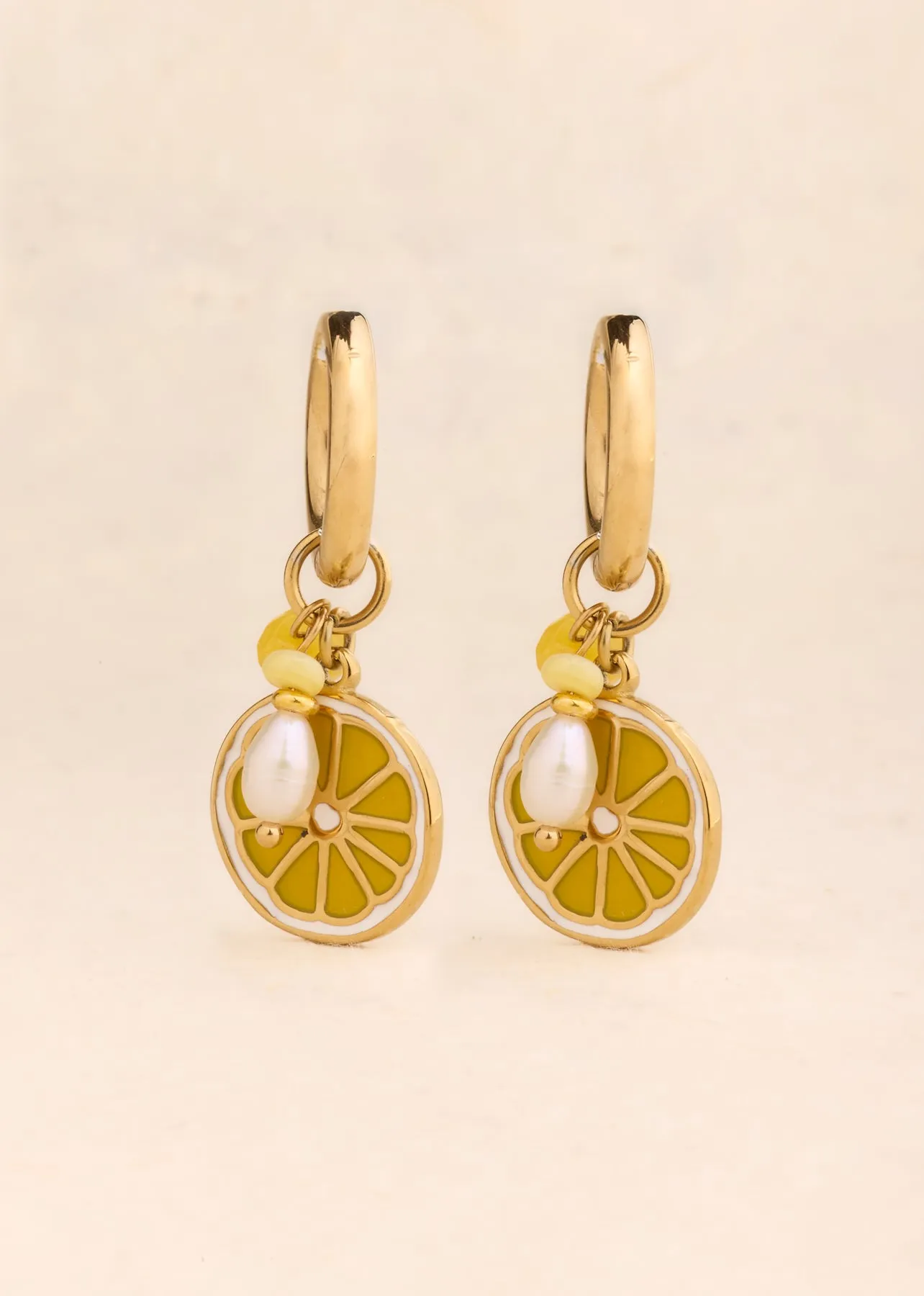 Boucles d'oreilles Yuzu