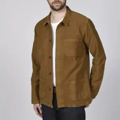 Veste de travail camel Gaspard — photo 2