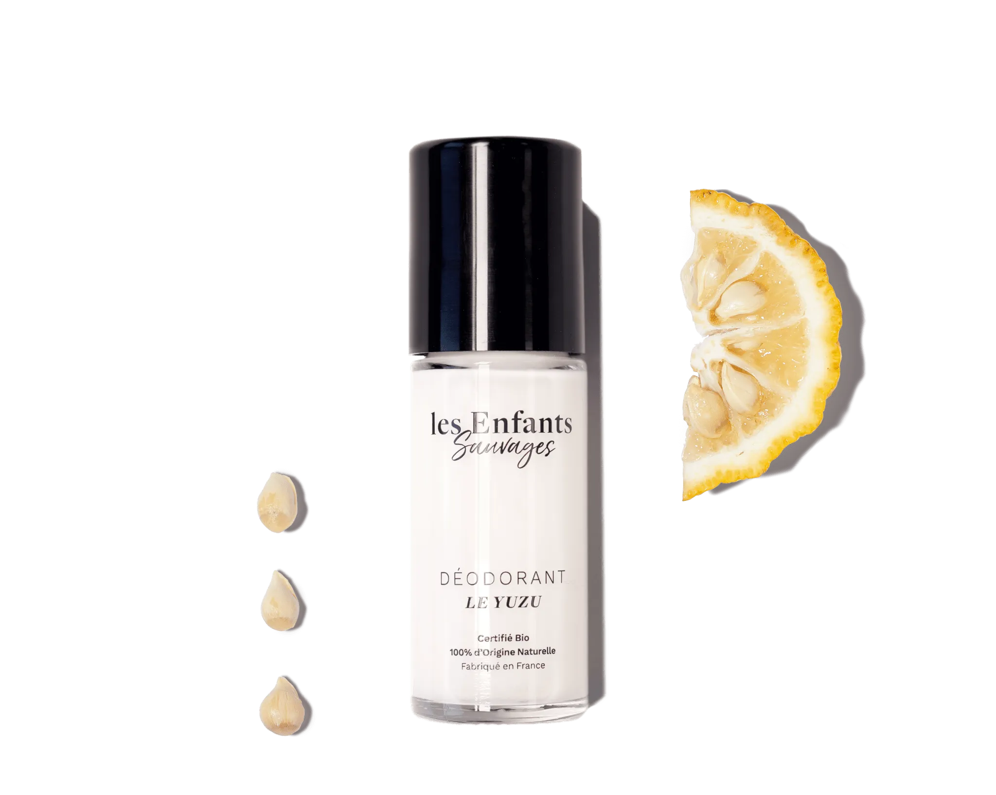 Déodorant à bille, bio et 100% naturel - Yuzu (Agrumes)